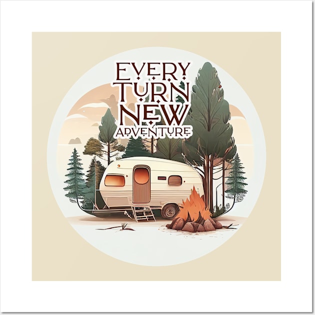 Camping Gift Ideas Wall Art by TheLaundryLady